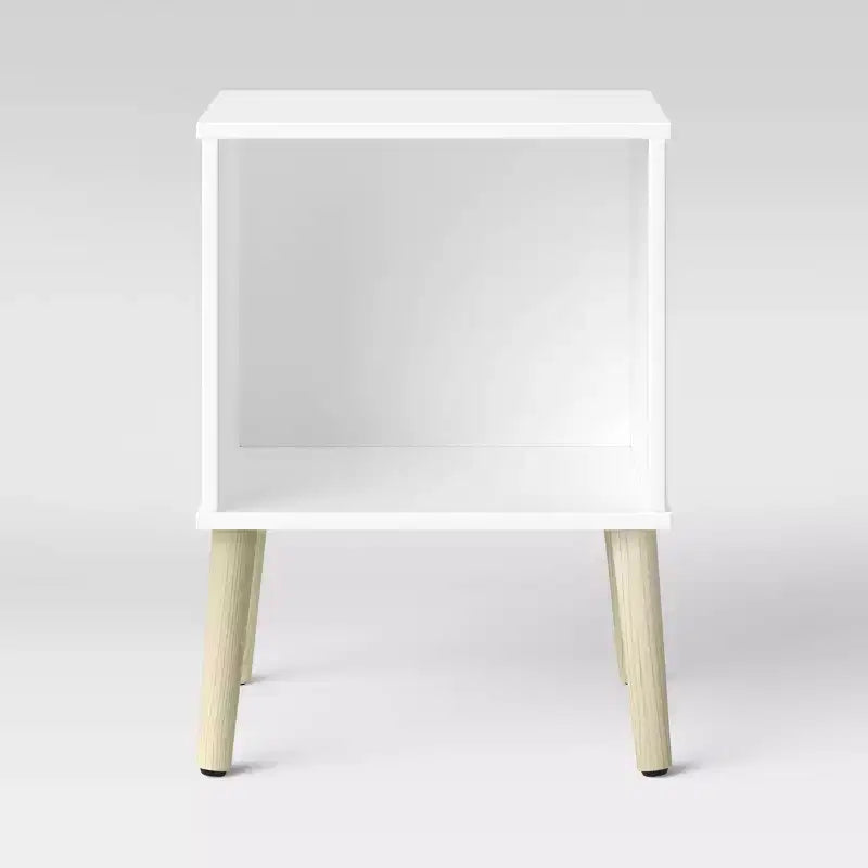 Modern Open Kids' Nightstand White - ™