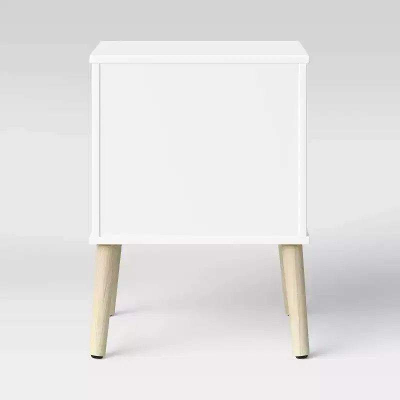 Modern Open Kids' Nightstand White - ™