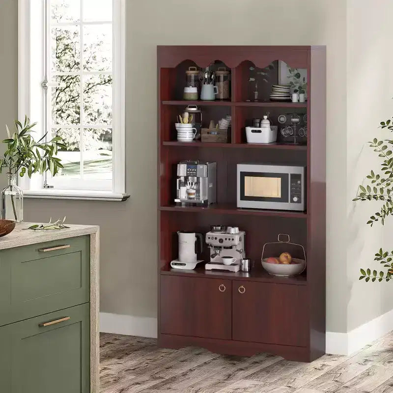 5-Tier Bookcase and Bookshelf, Large 63 Inch High Floor-To-ceiling Bookshelf for Home Office, Toy Display Storage Rack, Bookcase Storage Rack