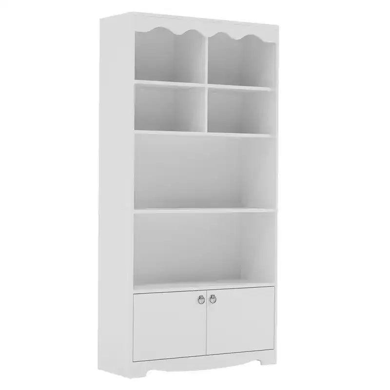 5-Tier Bookcase and Bookshelf, Large 63 Inch High Floor-To-ceiling Bookshelf for Home Office, Toy Display Storage Rack, Bookcase Storage Rack
