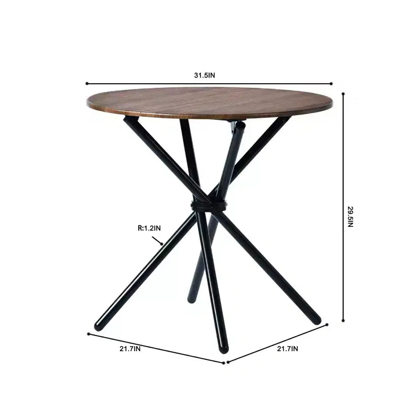 31.5 Round Dining Table for Small Spaces, Seats 23