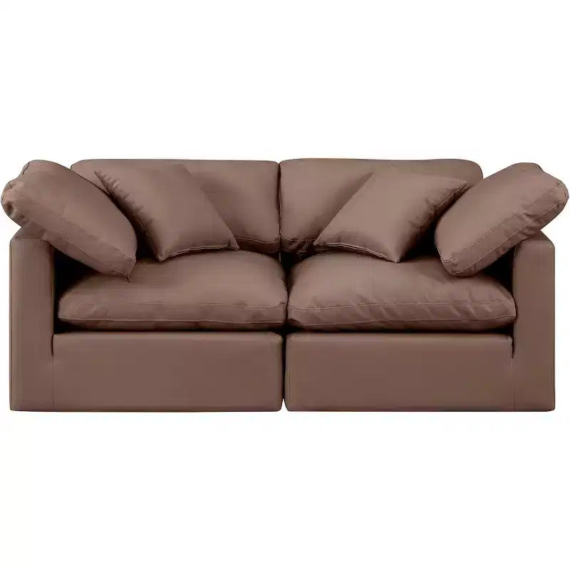 Indulge Vegan Leather Modular Sofa