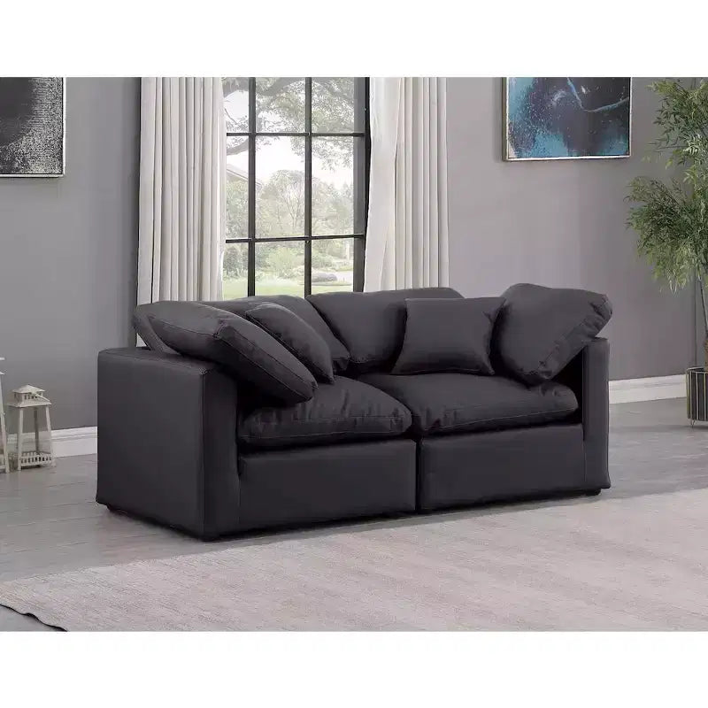 Indulge Vegan Leather Modular Sofa