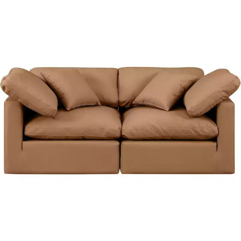 Indulge Vegan Leather Modular Sofa