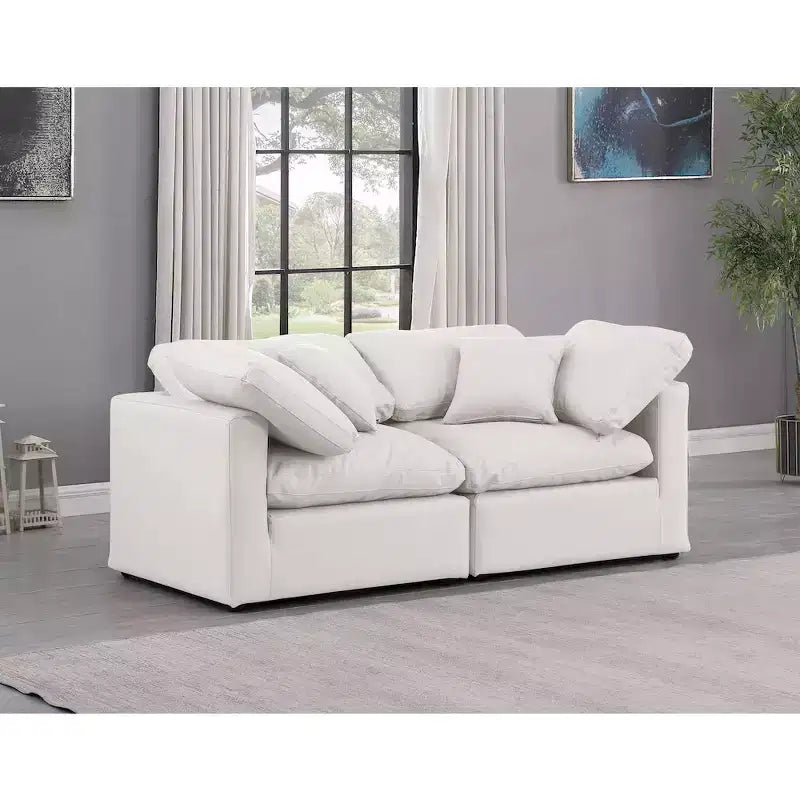 Indulge Vegan Leather Modular Sofa