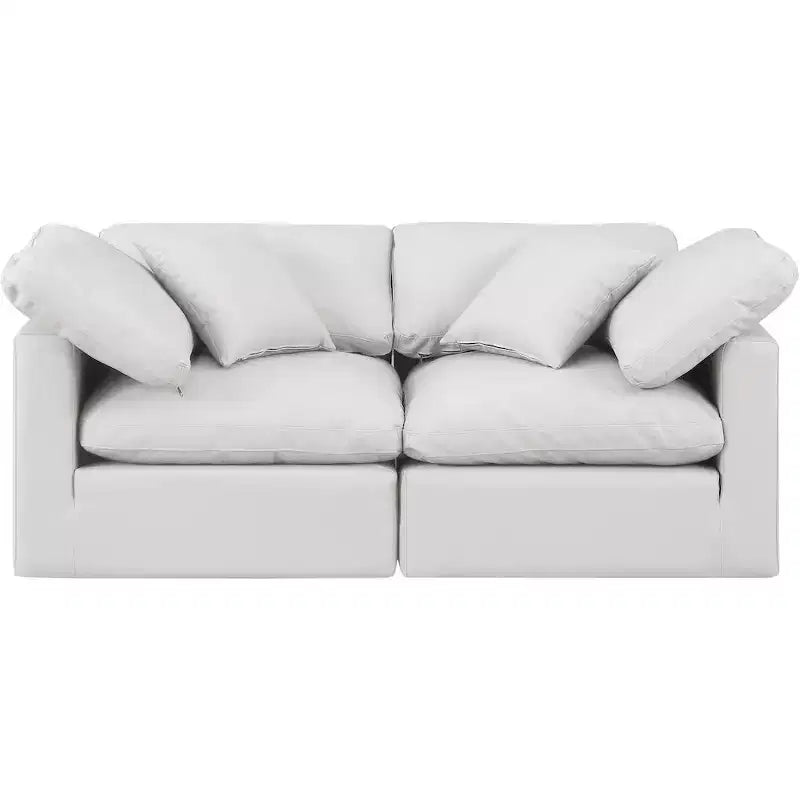 Indulge Vegan Leather Modular Sofa