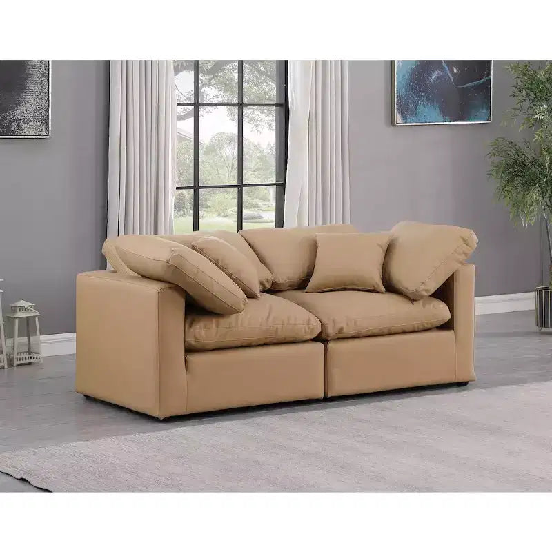 Indulge Vegan Leather Modular Sofa