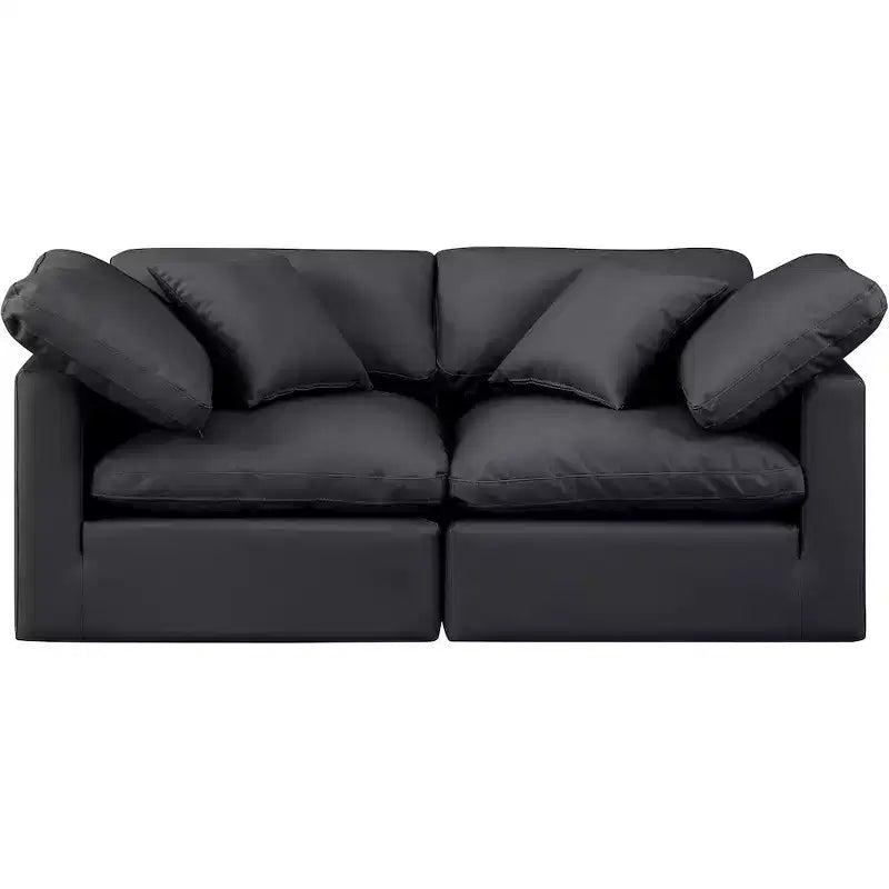Indulge Vegan Leather Modular Sofa
