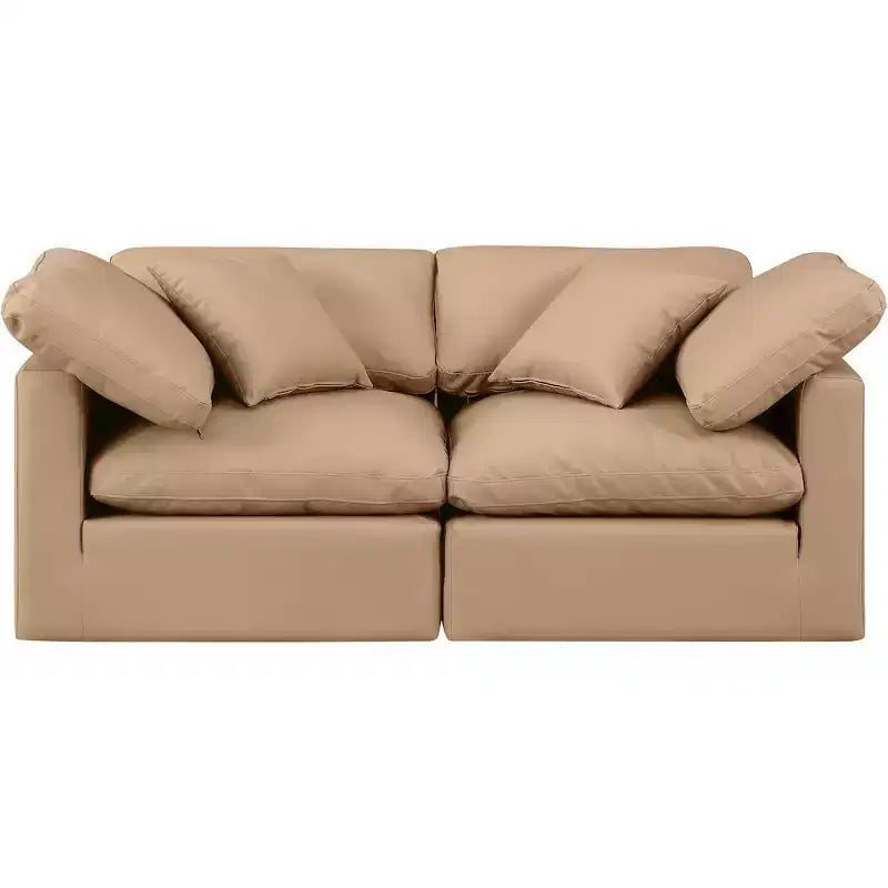 Indulge Vegan Leather Modular Sofa