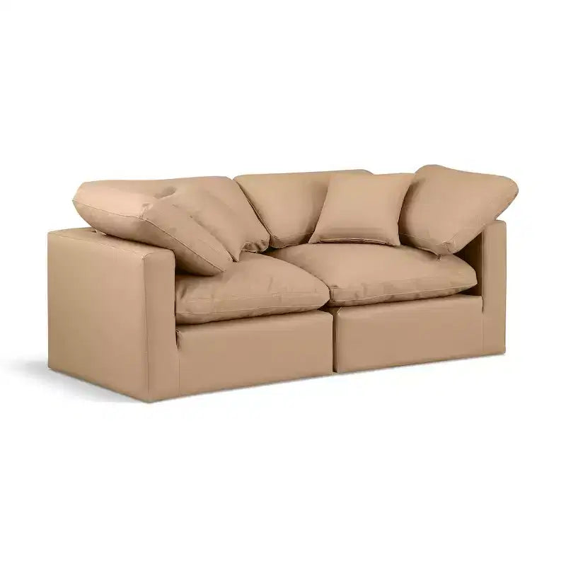 Indulge Vegan Leather Modular Sofa