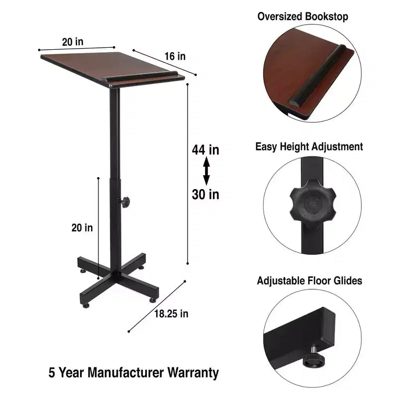 Portable Presentation Lectern Stand
